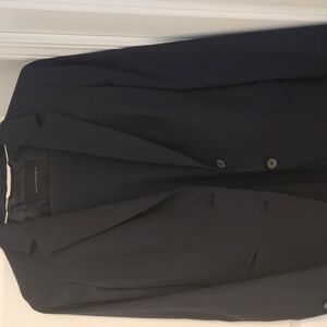 Navy banana republic suit